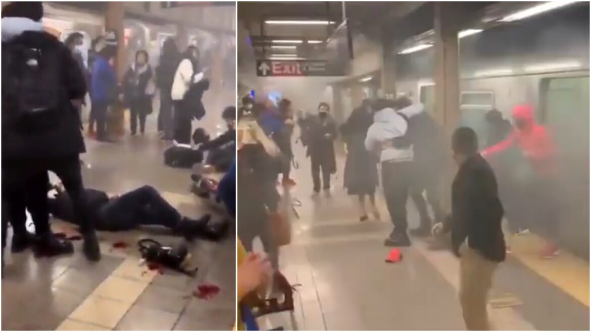 Atentado en metro de Nueva York deja al menos 16 heridos