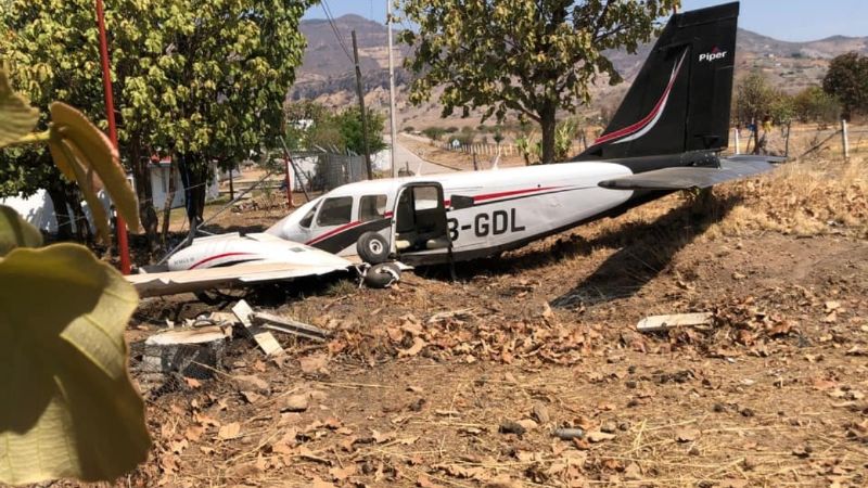 Geraldine Ponce, alcaldesa de Tepic, sufre accidente aéreo al viajar a bordo de una avioneta