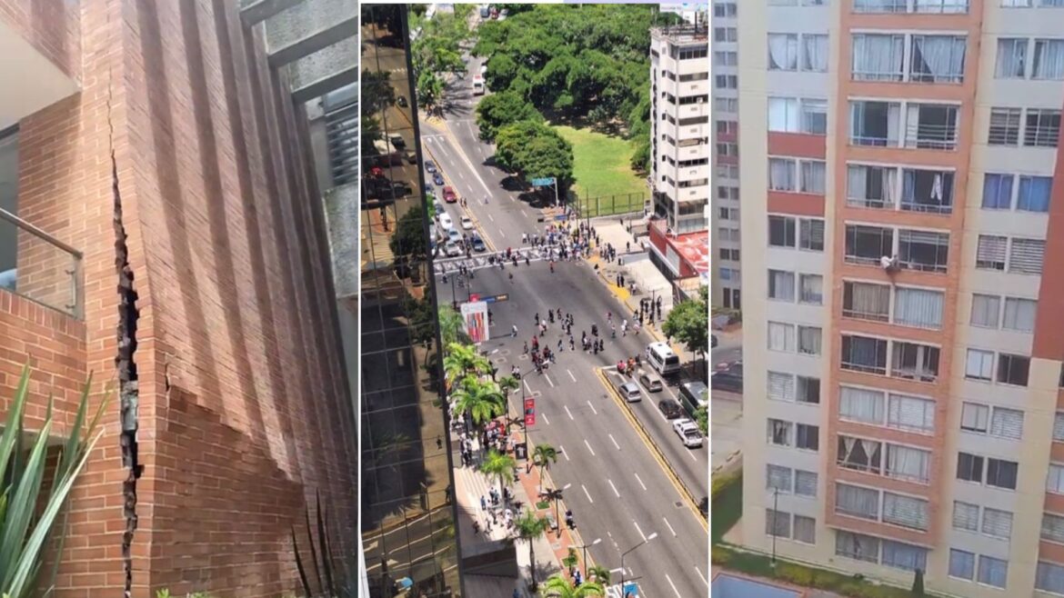 Un sismo de magnitud 6.1 en Colombia; una persona muere por pánico