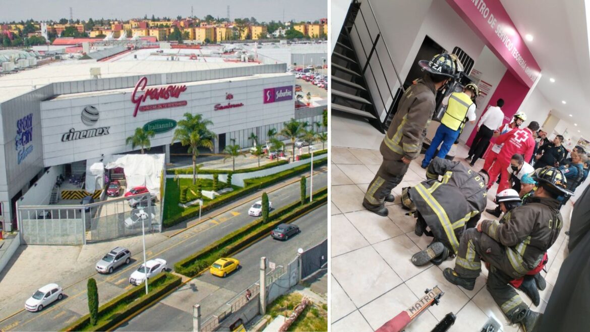 Mujer octogenaria fallece en el desplome de un elevador en un centro comercial de Coyoacán