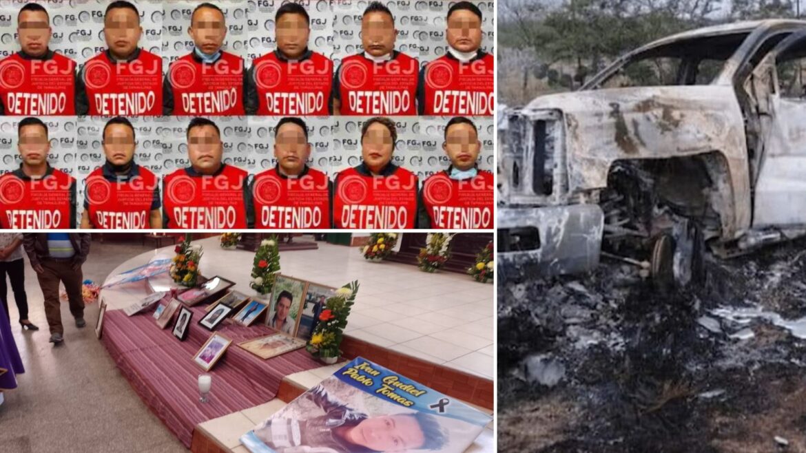 12 policías de Tamaulipas reciben sentencia por la masacre de Camargo