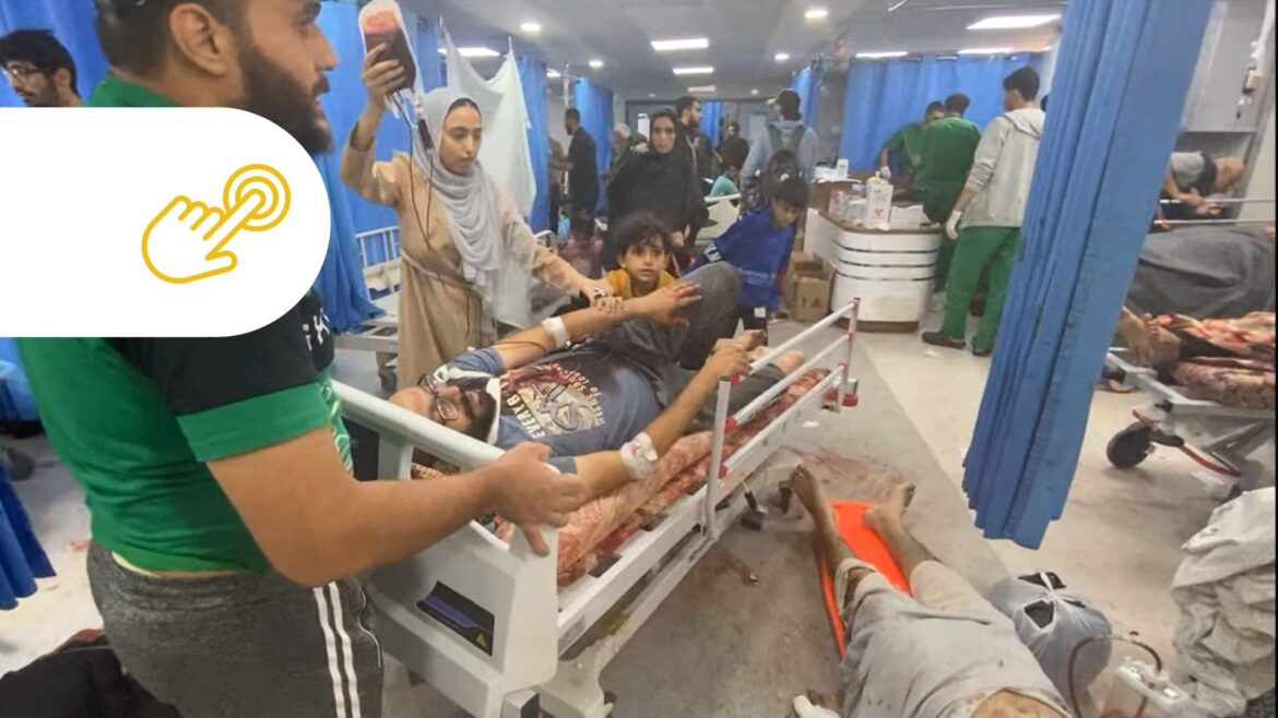 Israel abre fuego contra varios hospitales de Gaza y una escuela; hay al menos 13 muertos y decenas de heridos
