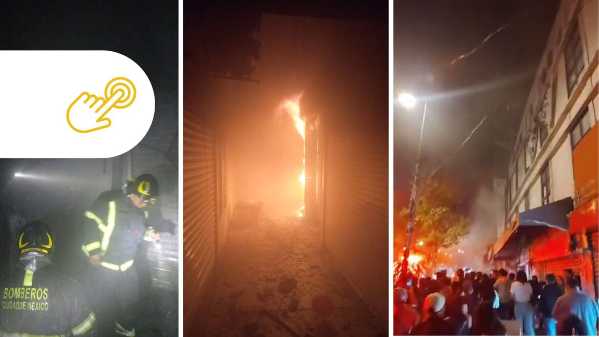 INSÓLITO | A un día del incendio en Plaza Oasis, se quema su vecina, Plaza Vanessa, en la CDMX