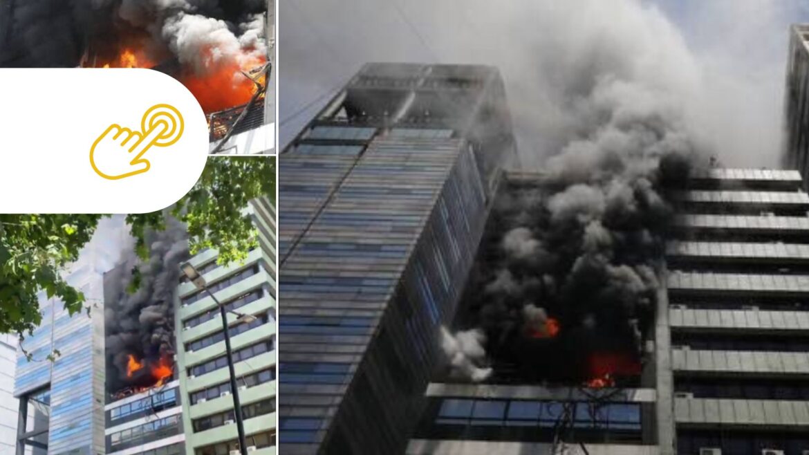 Un edificio se incendia en Buenos Aires; Una mujer fallece y decenas de personas son hospitalizadas