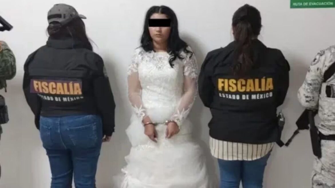 Presunta extorsionadora es arrestada el día de su boda en Edomex