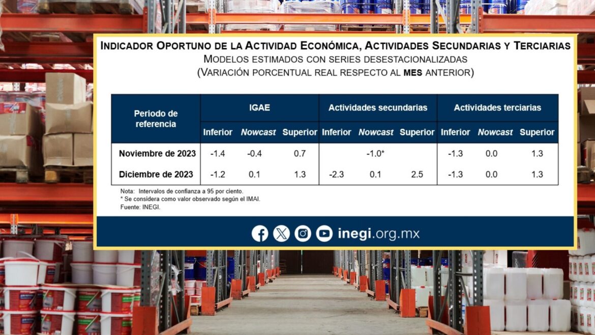 La economía de México se desacelera en diciembre y crece solo 0.1%: IOAE