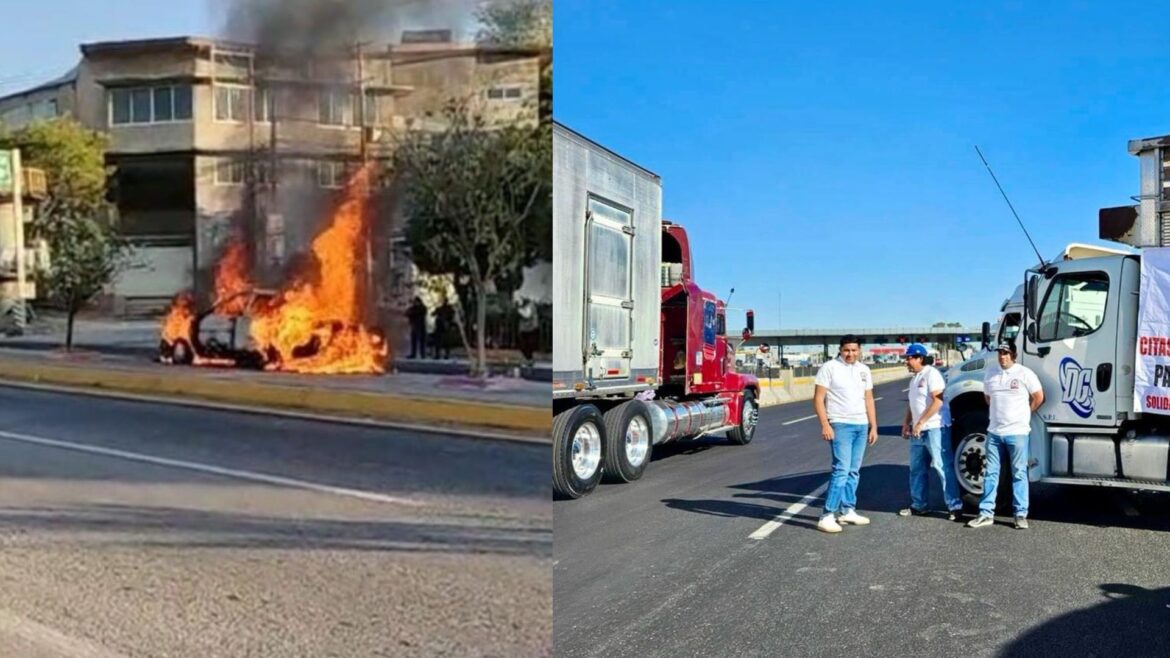 Transportistas realizan paro nacional en demanda de mayor seguridad; 4 son asesinados en Guerrero
