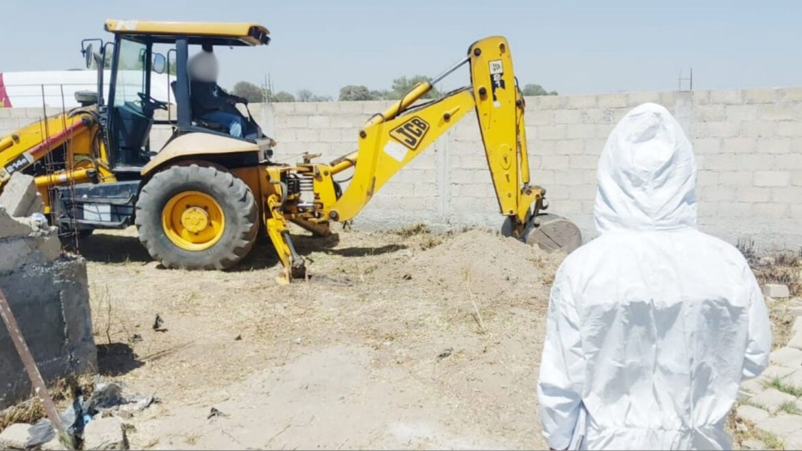 Fiscalía de Edomex confirma el hallazgo de una fosa clandestina ubicada en Mexicaltzingo