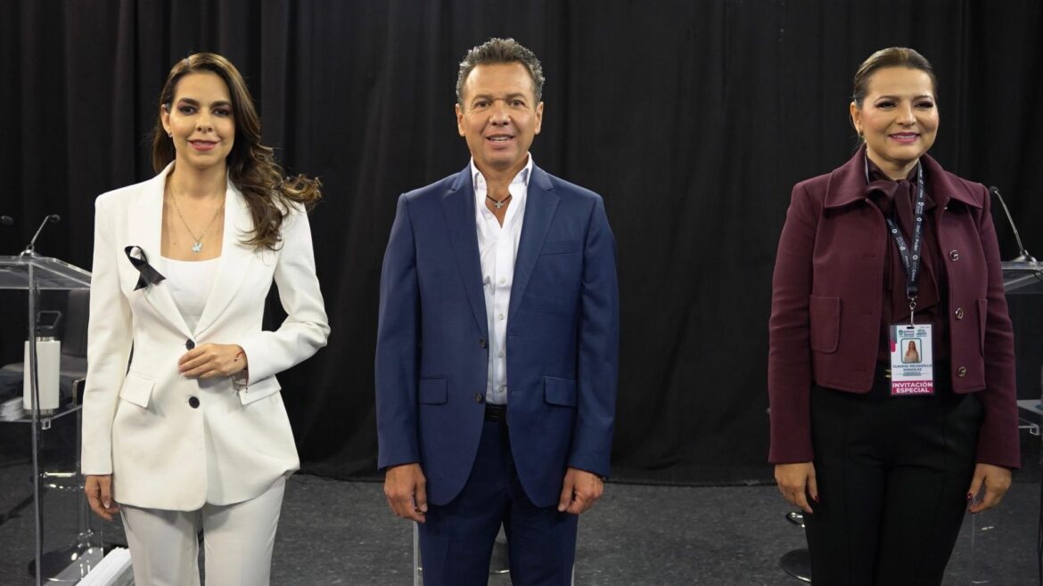 En Jalisco se realiza el primer debate entre candidatos a gobernador y se desatan las acusaciones