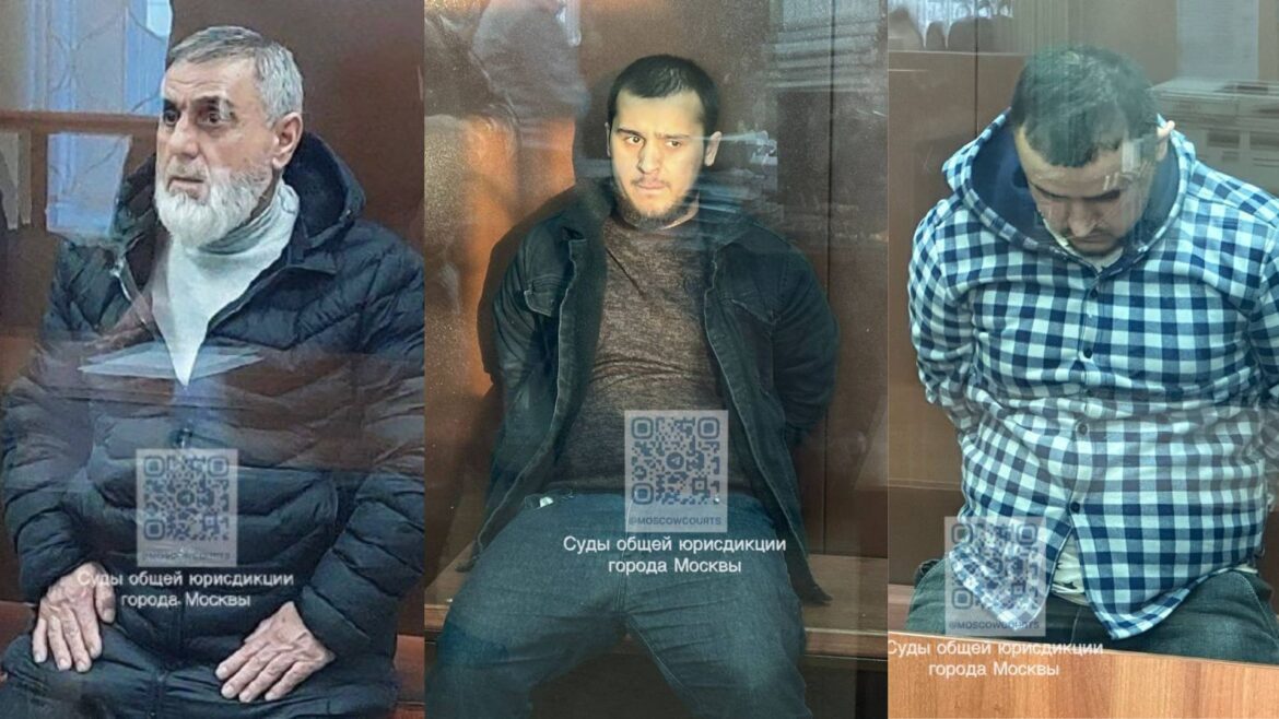 3 tayikos reciben prisión preventiva señalados de ayudar a los terroristas del Crocus City Hall en Moscú