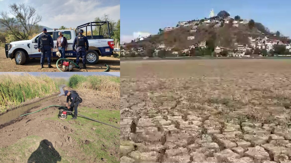 El huachicol de agua continúa en Pátzcuaro: en plena sequía y a pesar de los esfuerzos para su mitigación