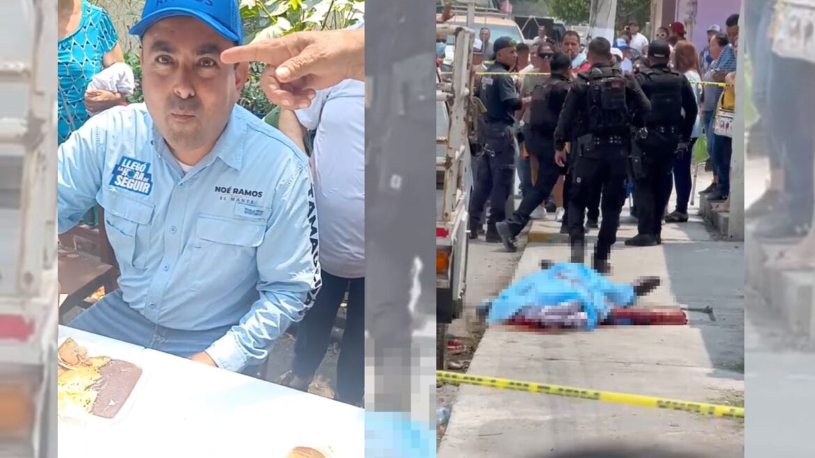Noe Ramos, candidato a la alcaldía de El Mante, Tamaulipas, es asesinado en pleno evento de campaña
