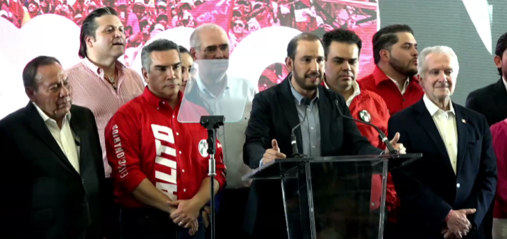 En el arranque del PREP, Alito y Marko Cortés piden no anticipar victoria de Sheinbaum