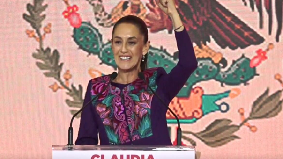 Claudia Sheinbaum es la ganadora virtual de las elecciones presidenciales en México