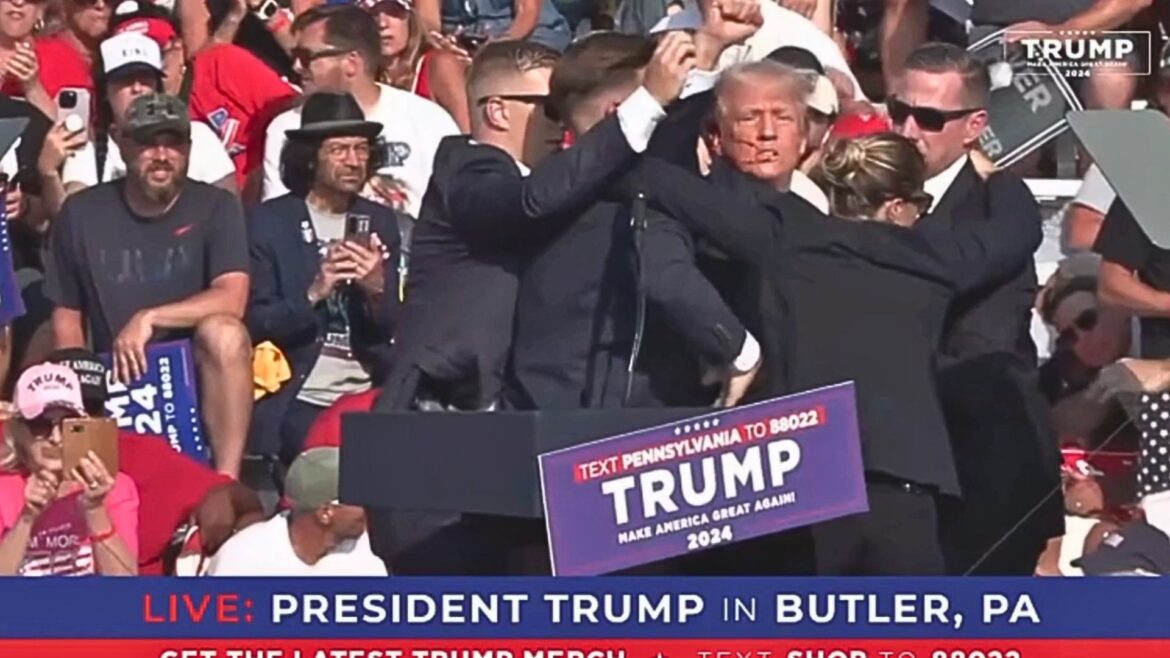 Donald Trump resulta ileso durante un atantado en Pensilvania