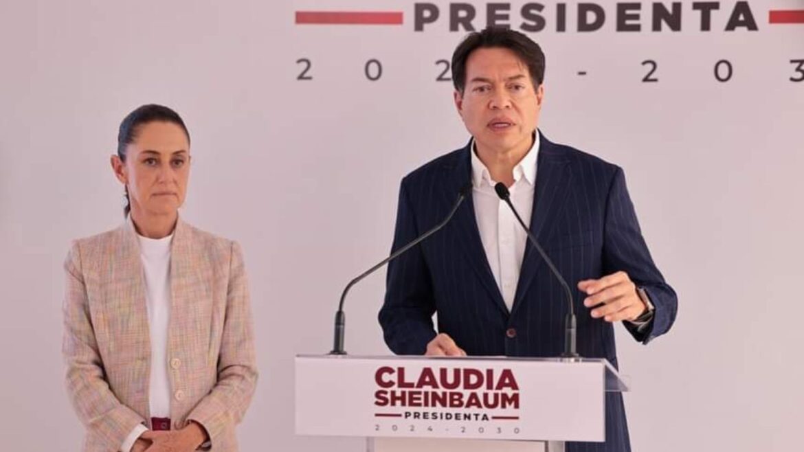 Morena renovará su dirigencia el mismo día en que Claudia Sheinbaum iniciará su Gobierno