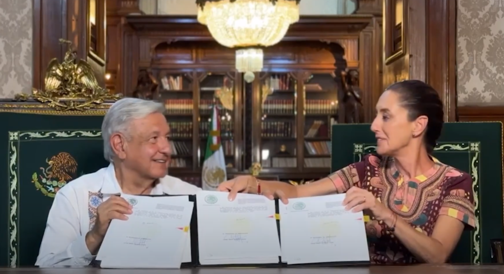 En plenos festejos patrios, AMLO decreta la Reforma Judicial y se publica de manera inmediata en el DOF