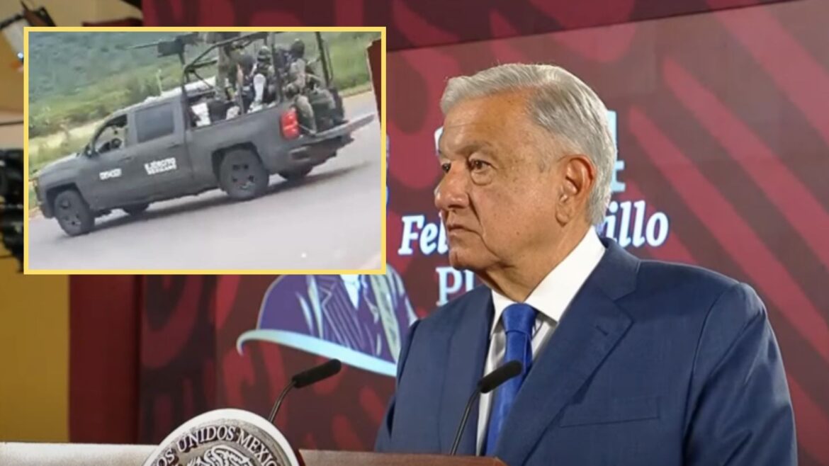 AMLO afirma que violencia en Sinaloa «no es un asunto mayor»; confía en que los criminales escucharán su llamado a la paz