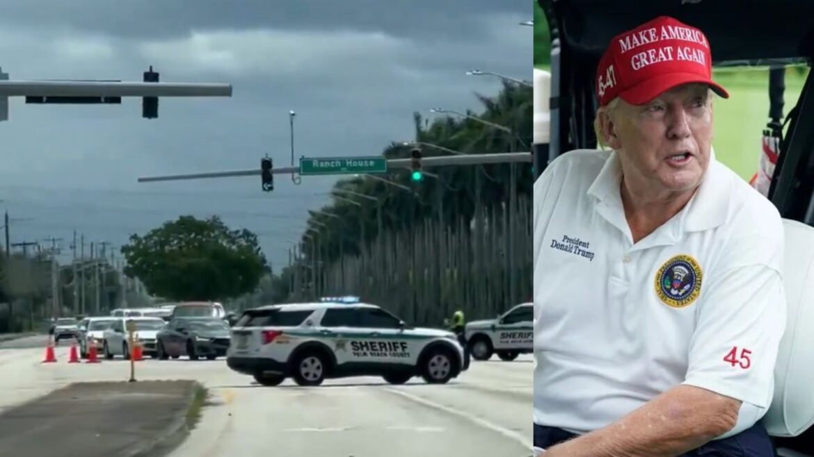 Un sujeto apunta con un ak-47 a Donald Trump en Palm Beach; el republicano resulta ileso