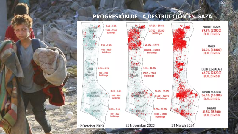 Un año de conflicto en Gaza: 42 mil muertos y una crisis humanitaria sin precedentes