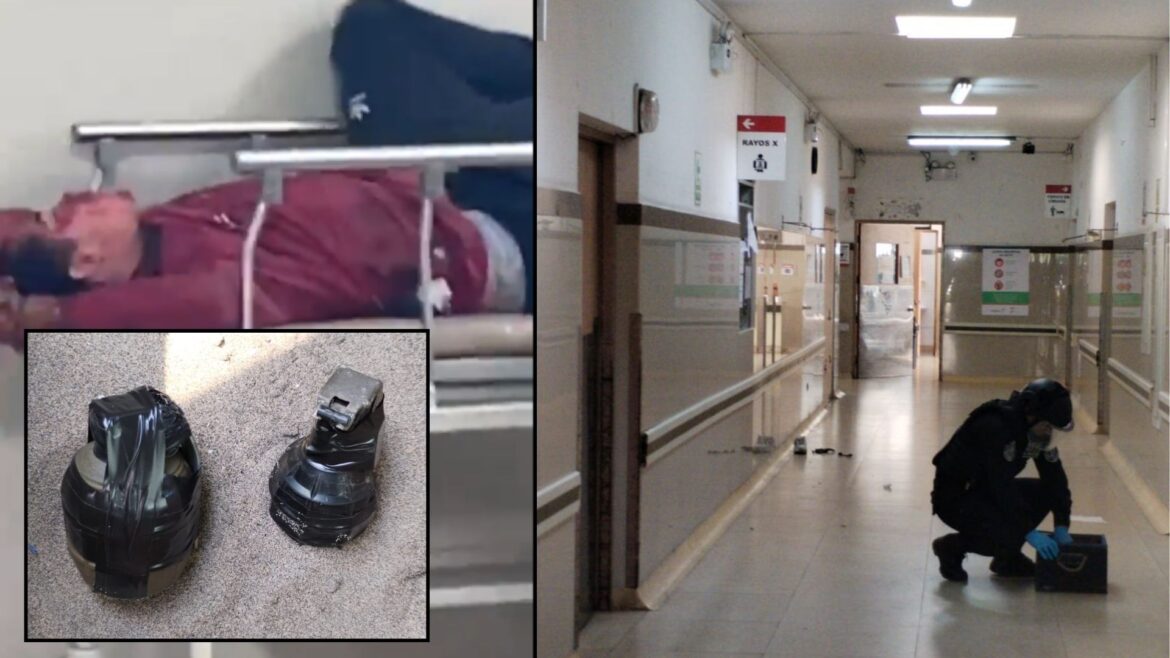 Venezolano que huía de la policía en Perú es llevado a un hospital y descubren que llevaba 2 granadas