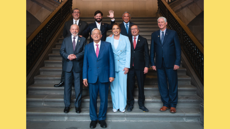 López Obrador se despide con un encuentro de líderes latinoamericanos en su último día como presidente