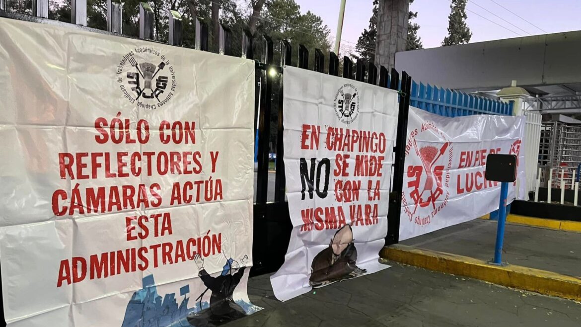 Académicos de la Universidad Autónoma de Chapingo toman planteles en reclamo de derechos laborales y denuncian abusos de poder