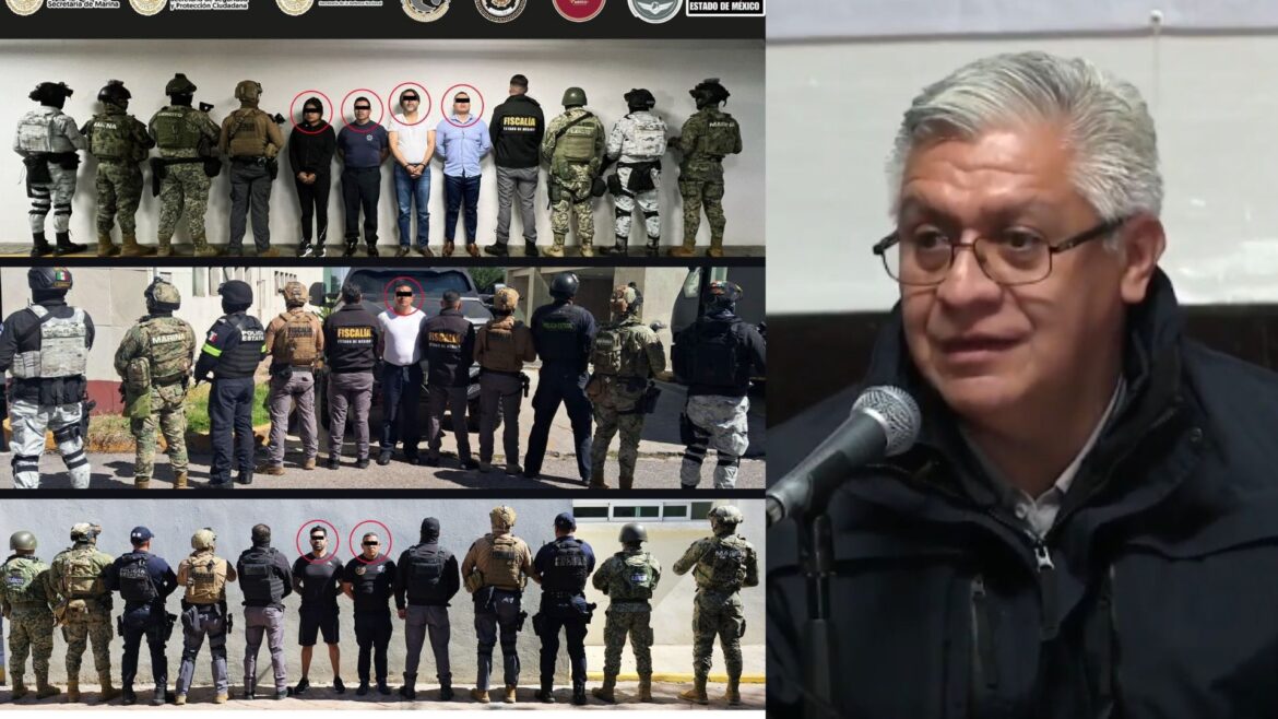 Siete funcionarios del Edomex siguen prófugos tras el Operativo Enjambre contra redes criminales