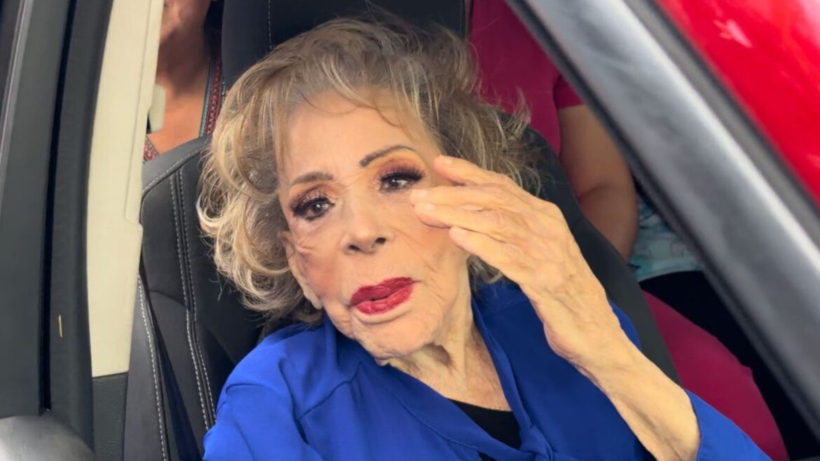 Silvia Pinal se encuentra en estado crítico en el hospital, acompañada por su familia