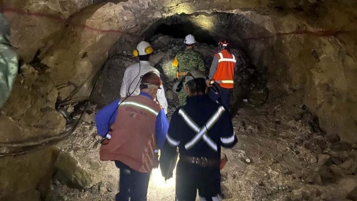 Derrumbe en mina de Badiraguato deja 5 trabajadores atrapados; alcalde afirma que un cuerpo es recuperado