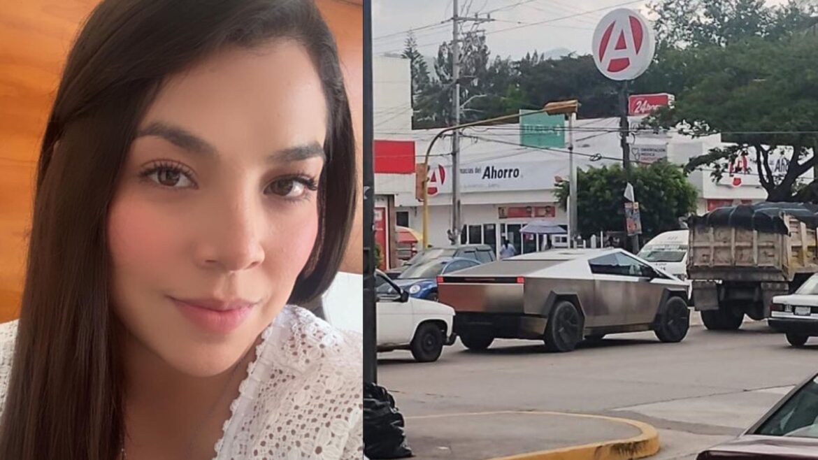 Diputada de Morena genera polémica al exhibirse en una Cybertruck en Chilpancingo