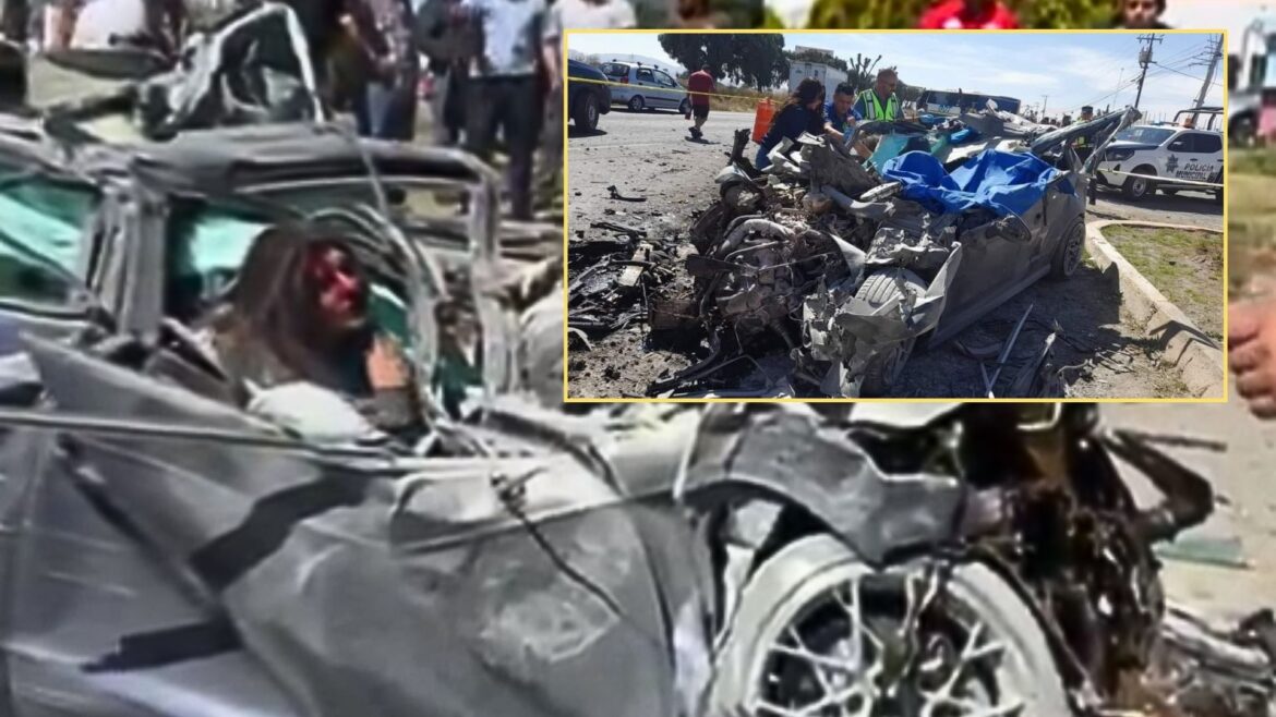 Trágico accidente en la México-Pachuca: choque entre Audi y camión deja un muerto y una persona atrapada