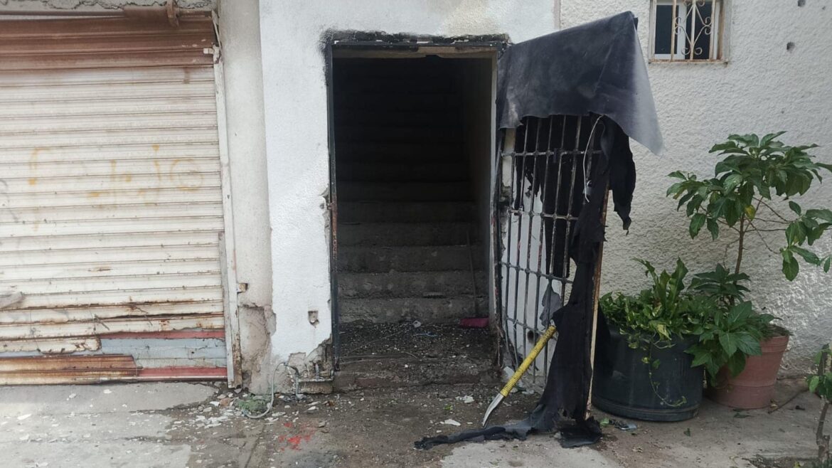 Misterioso incendio y explosión en Culiacán: hallan impactos de bala en la fachada de vivienda sin sus habitantes