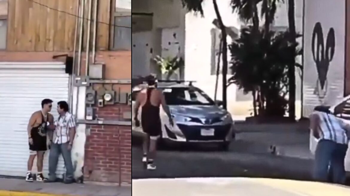 Video muestra el momento en que un Irvin «N» apuñala a un hombre en Puerto Vallarta