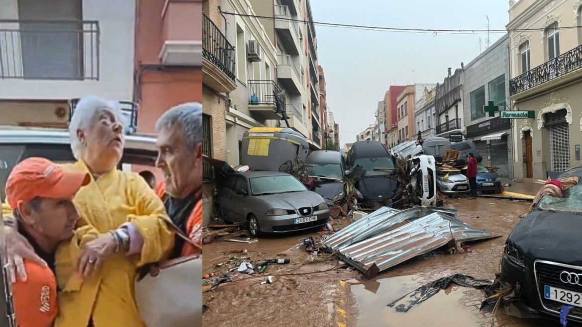 Mujer de 87 años sobrevive 3 días atrapada junto al cadáver de su cuñada tras la devastadora DANA en España