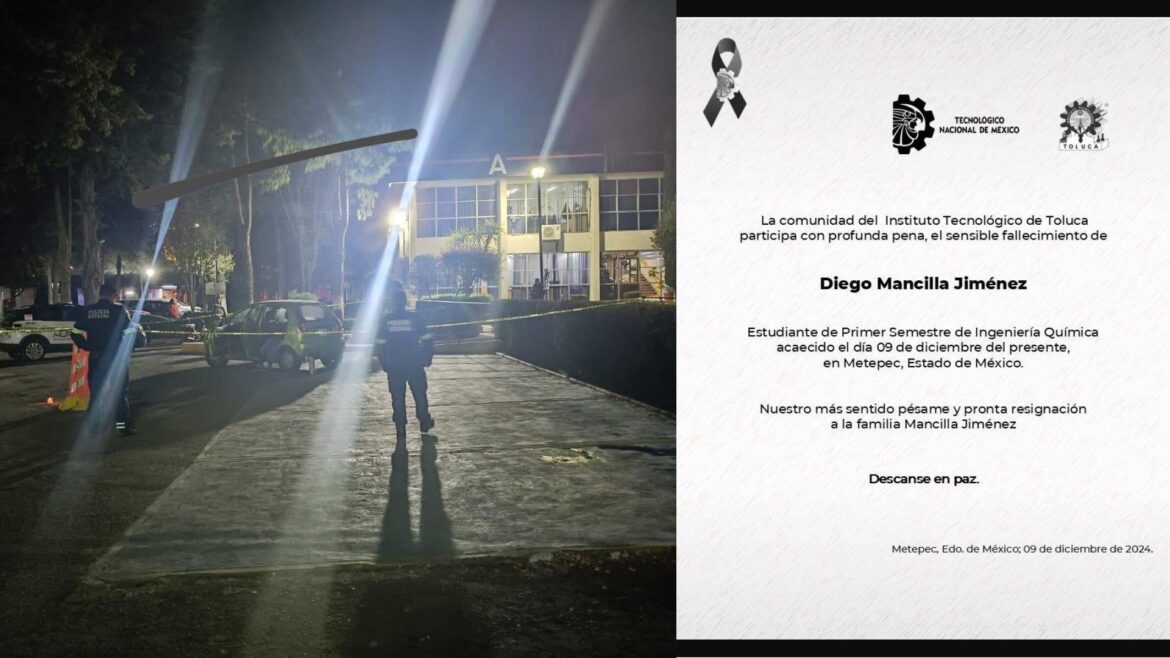 Estudiante del Instituto Tecnológico de Toluca fallece al interior del plantel durante actividad deportiva