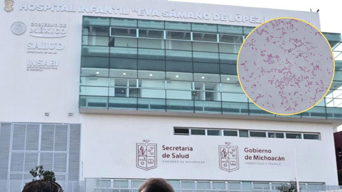 Brote de Klebsiella oxytoca en el Hospital Infantil de Morelia; resultados se esperan el jueves