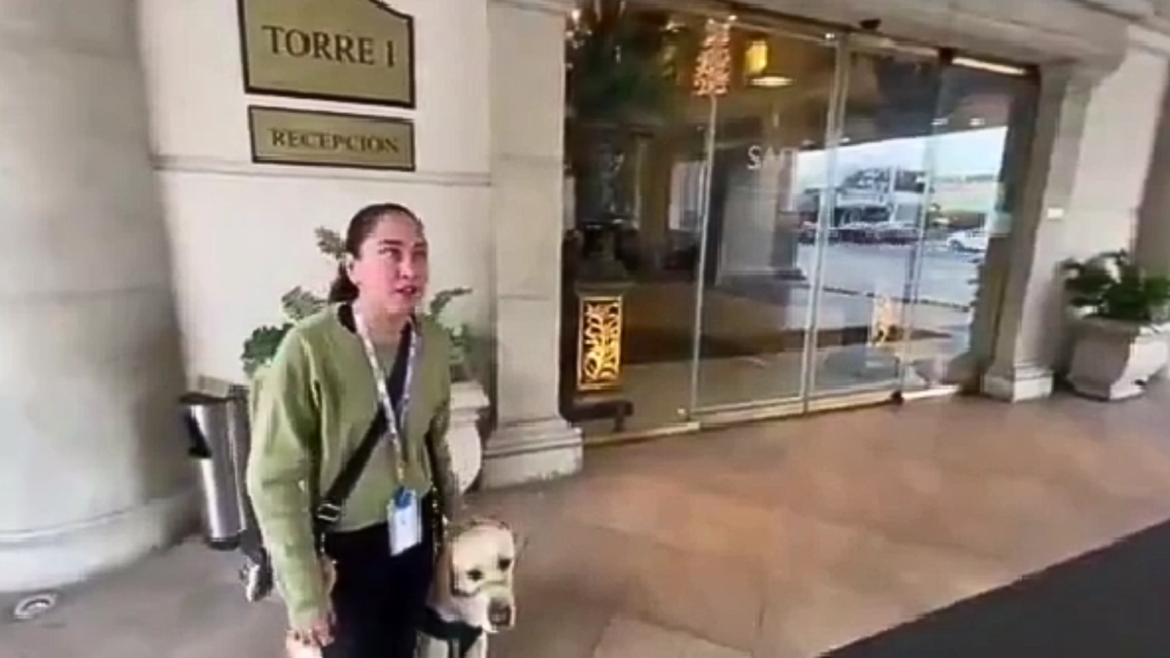 Hotel Safi Royal Luxury de Monterrey niega acceso a mujer con perro guía, pese a sus propias políticas