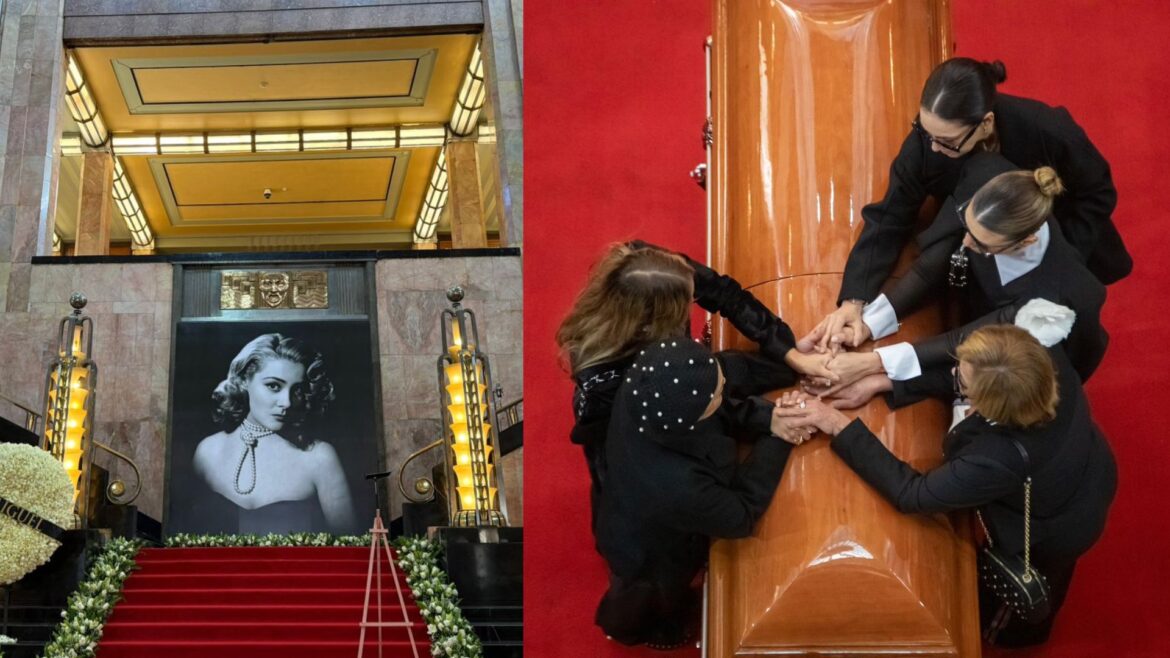 Silvia Pinal, la última gran diva del cine mexicano, recibe emotivo homenaje en Bellas Artes