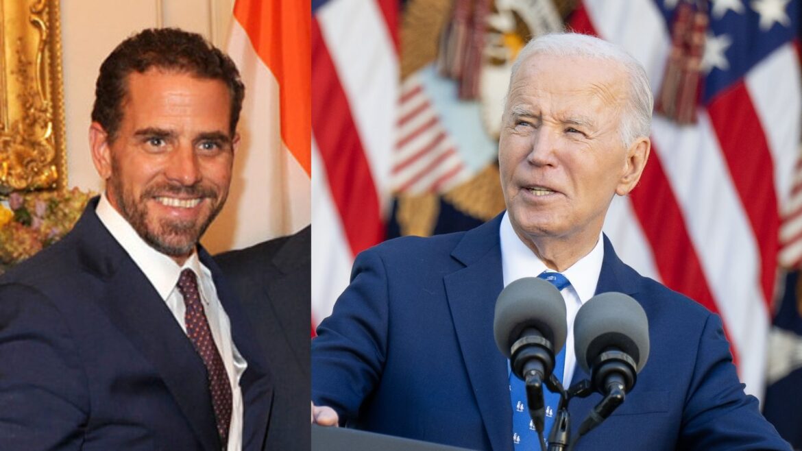 Joe Biden indulta a su hijo Hunter, evadiendo sentencia por delitos fiscales y de armas