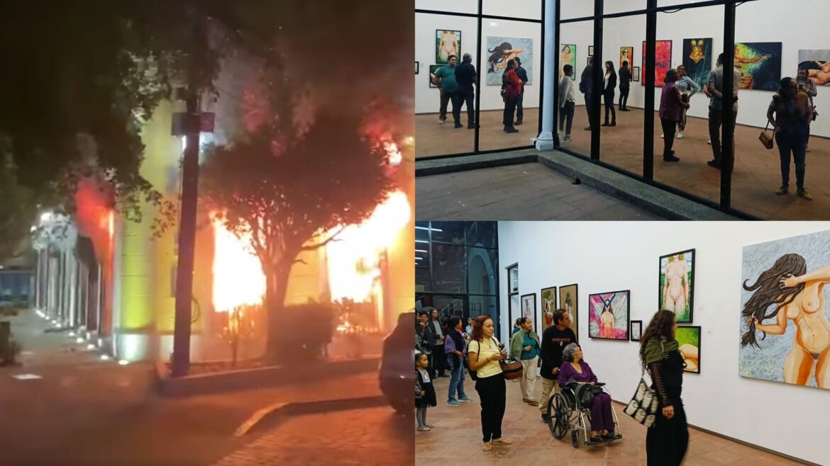 Incendio devasta el Museo de Arte de Mazatlán y causa pérdidas irreparables al patrimonio cultural