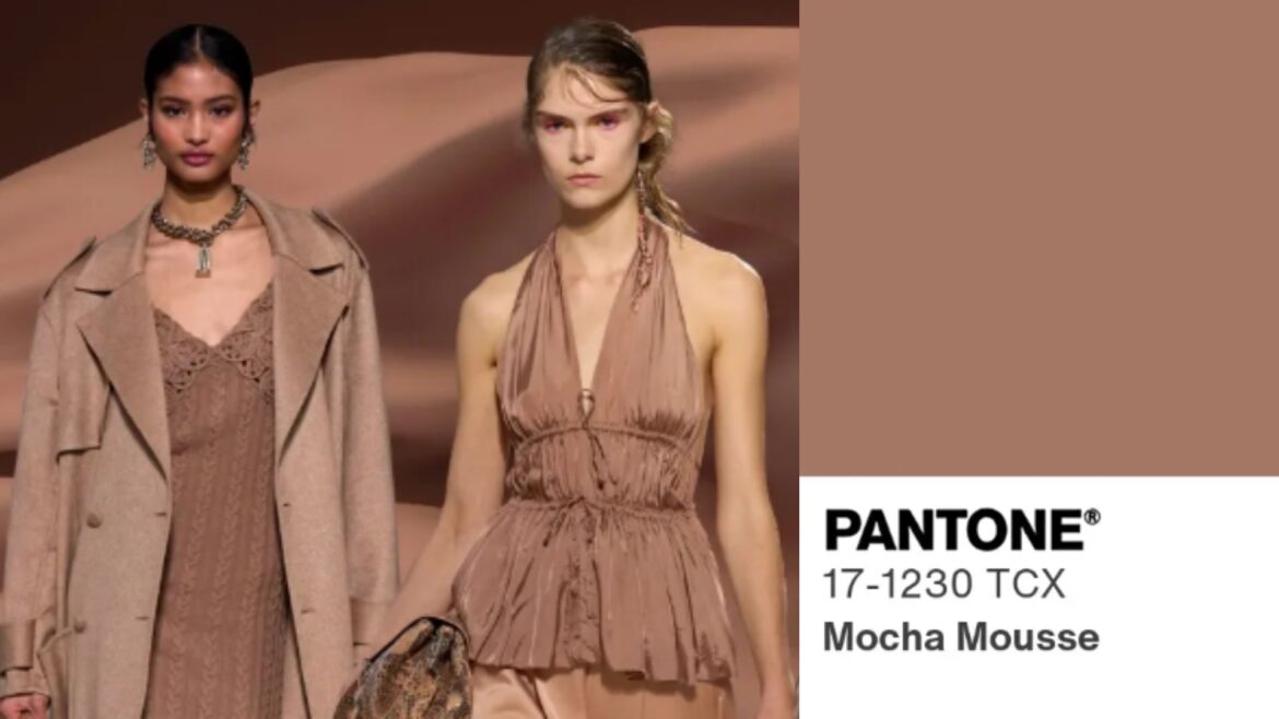 Pantone 2025 elige el cálido Mocha Mousse como Color del Año, inspirado en el confort y el bienestar