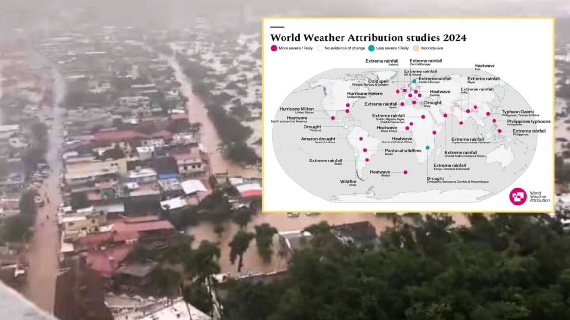 Estudio de World Weather Attribution revela el impacto del cambio climático en 2024: miles de muertes y fenómenos extremos