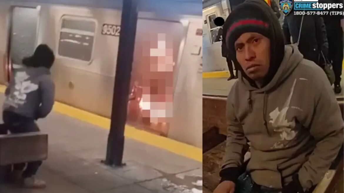 Migrante guatemalteco es arrestado por quemar viva a una mujer en el metro de Nueva York