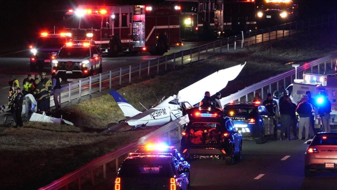 Accidente aéreo en la I-684 de Westchester, Nueva York, deja un muerto y un herido grave