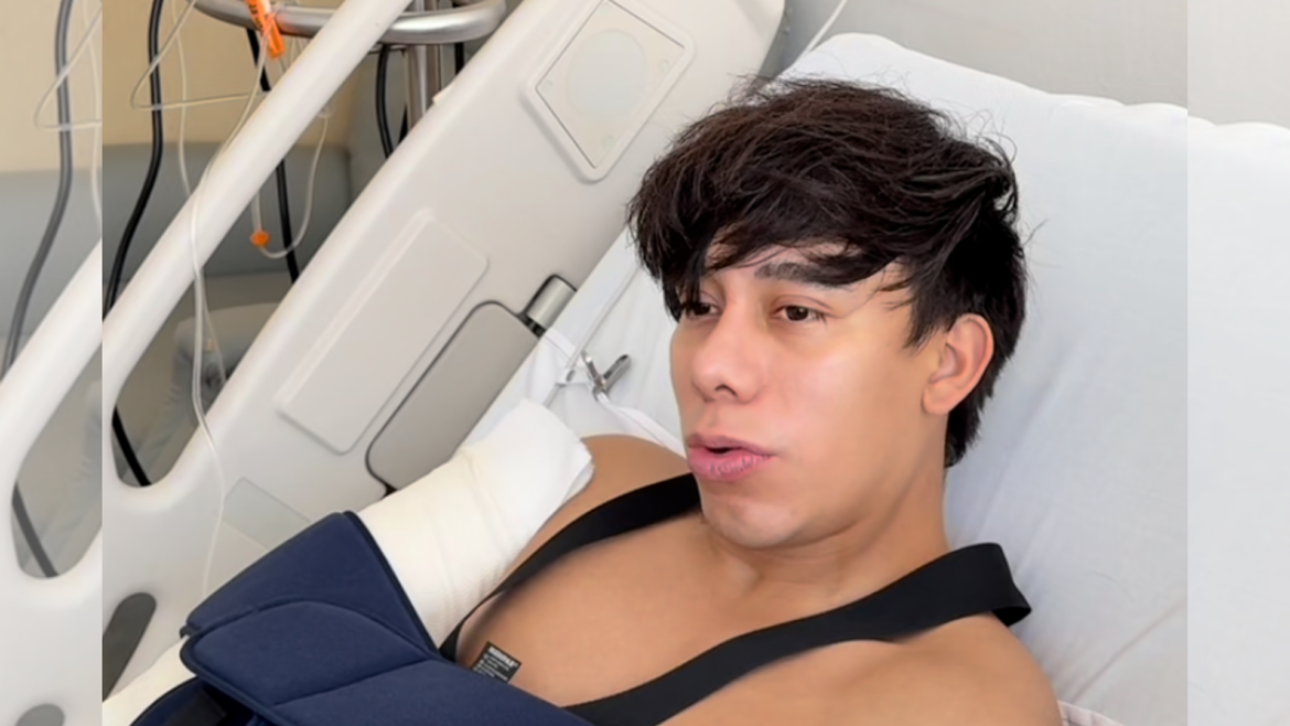 El youtuber Sonrixs alarma a sus seguidores tras accidente y anuncio de operación