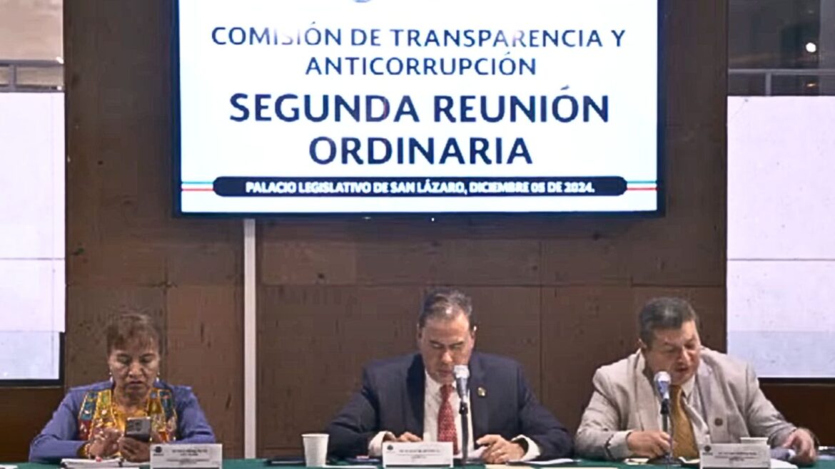 Comisión de Transparencia aprueba opinión al presupuesto 2025 con énfasis en austeridad y lucha anticorrupción