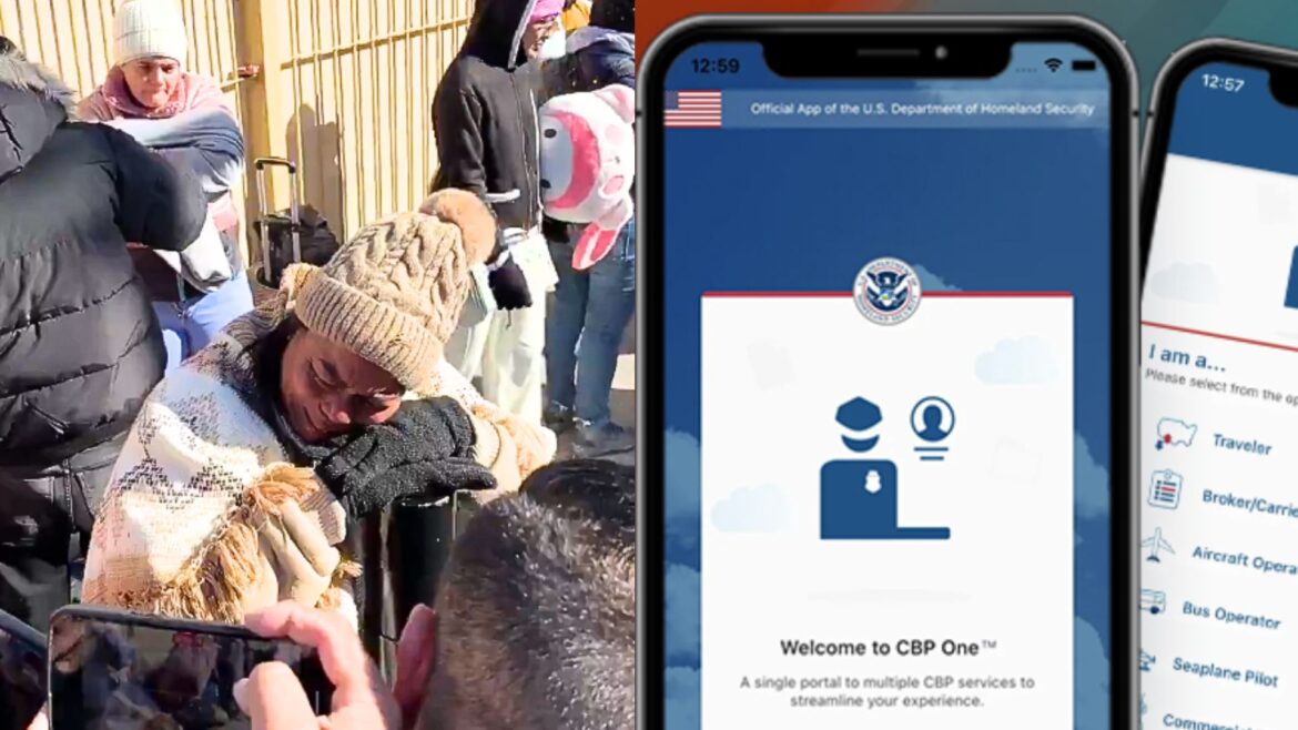 Trump cierra la aplicación CBP One y declara emergencia nacional en la frontera con México