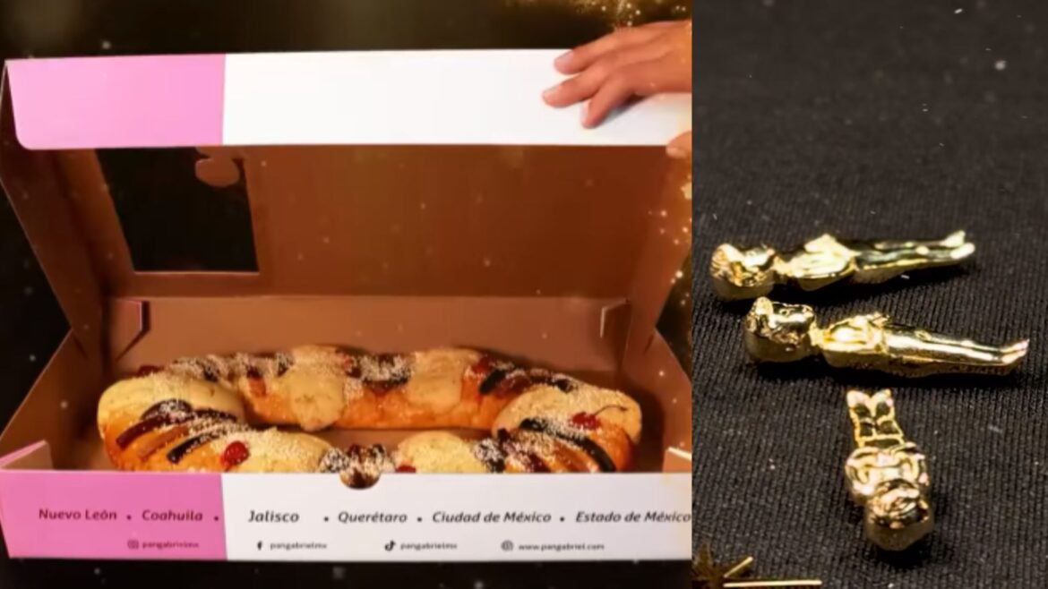 Pan Gabriel lanza roscas de reyes con Niños Dios de oro y premios como un iPhone 16 Pro Max