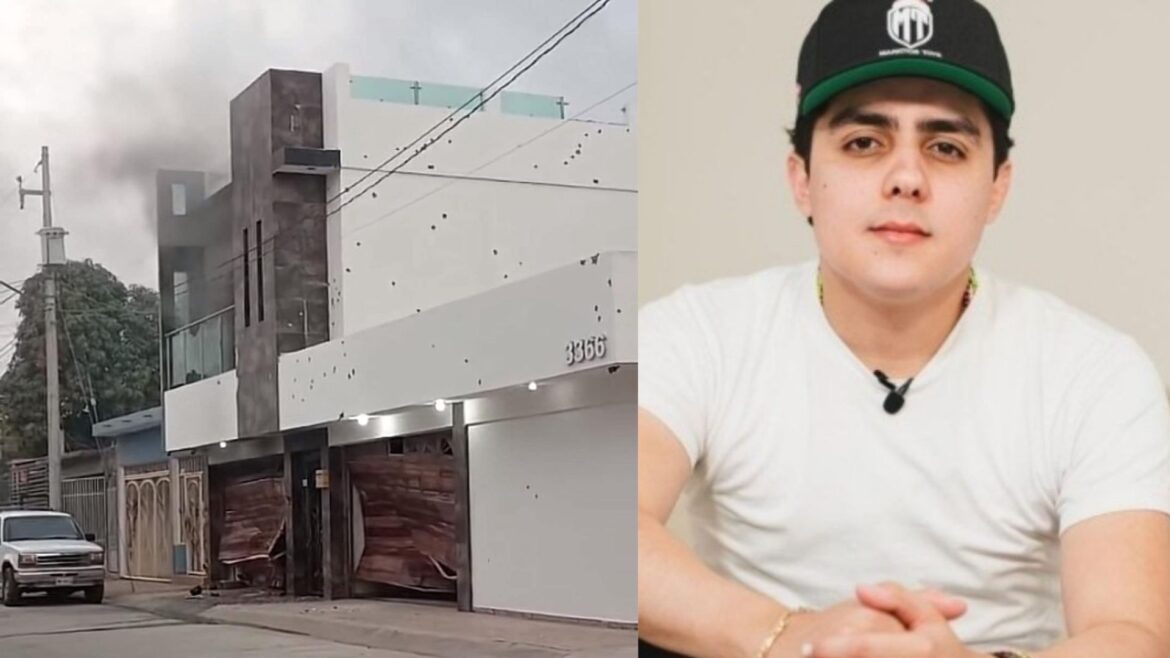 Presunto ataque armado e incendio en la casa del influencer «Markitos Toys» en Culiacán